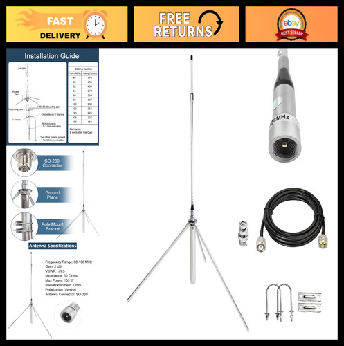 Antenna trasmissione fm - antenna, di